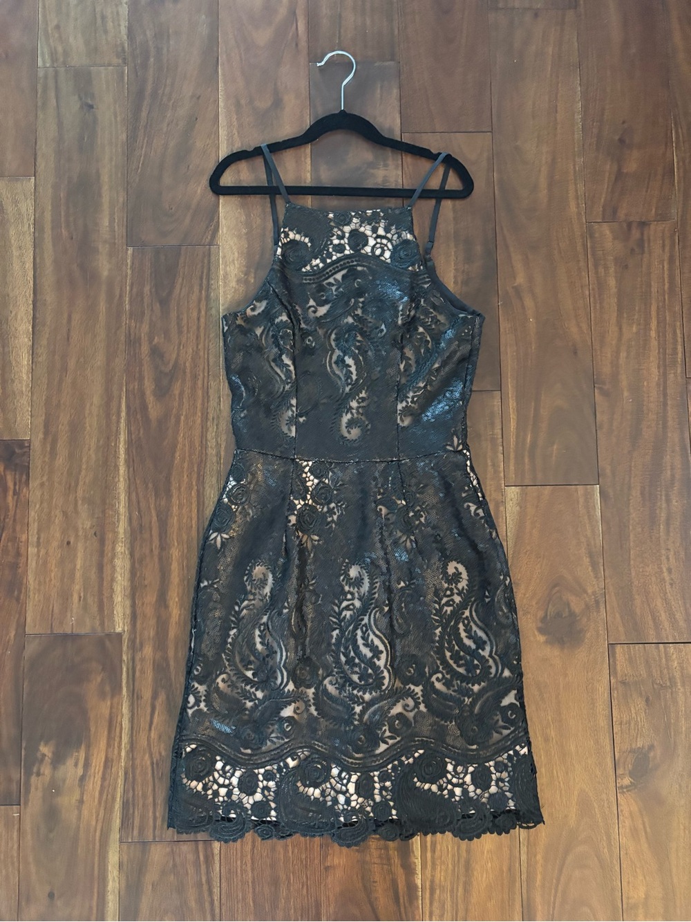 Dress the Population Black Lace Mini Dress- from Italy